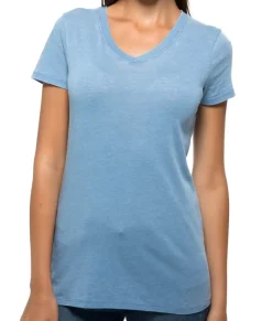 Outlet Nayked Apparel Women'S Ridiculously Soft Vintage Wash V-Neck Short Sleeve T-Shirt