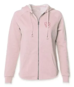 Hot Nayked Apparel Women'S Ridiculously Soft Washed Full-Zip Graphic Hoodie | Empowered Women