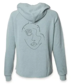 Hot Nayked Apparel Women'S Ridiculously Soft Washed Full-Zip Graphic Hoodie | Empowered Women