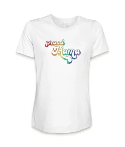 Best Nayked Apparel Women'S Ridiculously Soft Lightweight Graphic T-Shirt | Proud Mama
