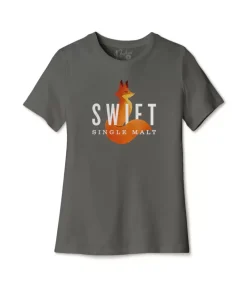 Clearance Nayked Apparel Women'S Ridiculously Soft Relaxed Fit 100% Cotton Graphic T-Shirt | Swift Single Malt