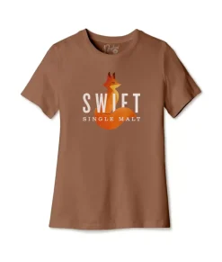 Clearance Nayked Apparel Women'S Ridiculously Soft Relaxed Fit 100% Cotton Graphic T-Shirt | Swift Single Malt