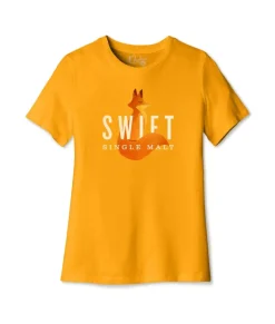 Clearance Nayked Apparel Women'S Ridiculously Soft Relaxed Fit 100% Cotton Graphic T-Shirt | Swift Single Malt