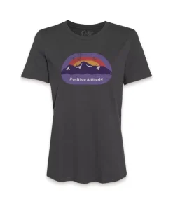 Discount Nayked Apparel Women'S Ridiculously Soft 100% Cotton Graphic Tee | Positive Altitude