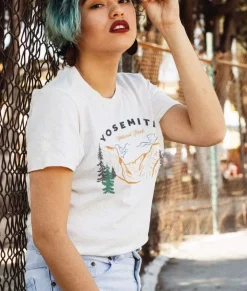 Hot Nayked Apparel Women'S Ridiculously Soft Graphic Tee | Yosemite National Park