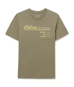 Online Nayked Apparel Women'S Ridiculously Soft Go-To Graphic Tee | Here'S To Strong Women