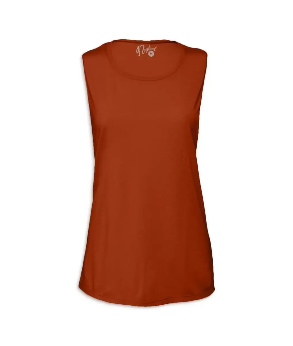 Fashion Nayked Apparel Women'S Ridiculously Soft Scoop Muscle Tank