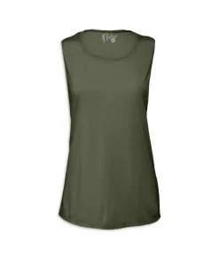 Fashion Nayked Apparel Women'S Ridiculously Soft Scoop Muscle Tank