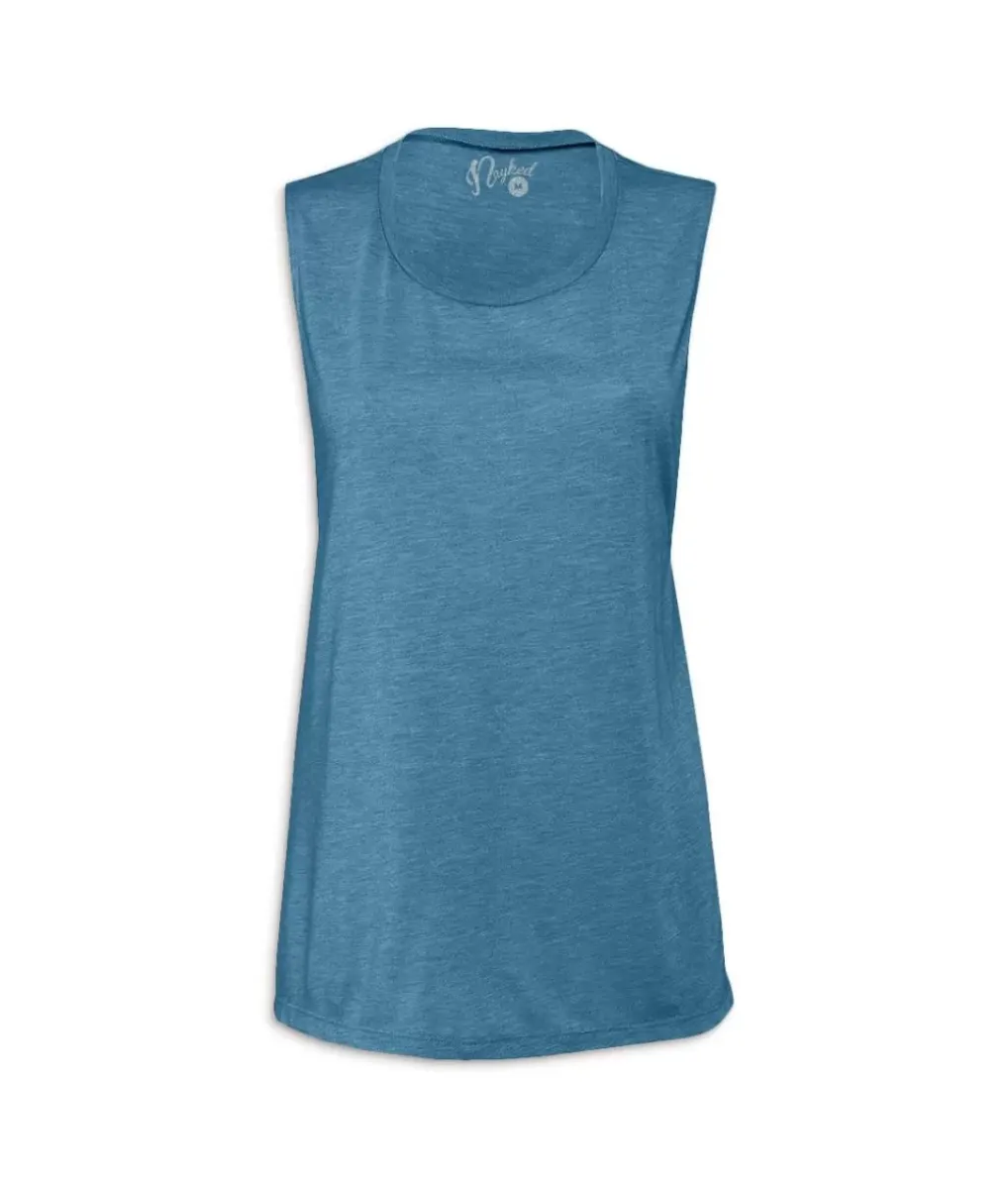 Fashion Nayked Apparel Women'S Ridiculously Soft Scoop Muscle Tank