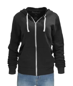 Clearance Nayked Apparel Women'S Ridiculously Soft Oversized Fleece Full-Zip Hoodie
