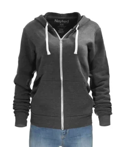 Clearance Nayked Apparel Women'S Ridiculously Soft Oversized Fleece Full-Zip Hoodie