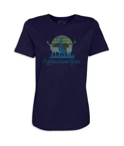 Sale Nayked Apparel Women'S Ridiculously Soft Graphic Tee | Yellowstone Park