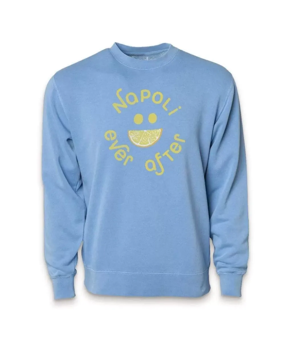 Discount Nayked Apparel Women'S Ridiculously Soft Fleece Graphic Pullover Sweatshirt | Napoli Ever After