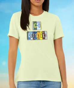 Online Nayked Apparel Women'S Ridiculously Soft Lightweight Graphic Tee | Go Outside