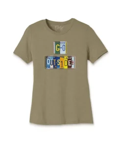 Online Nayked Apparel Women'S Ridiculously Soft Lightweight Graphic Tee | Go Outside