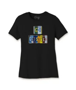 Online Nayked Apparel Women'S Ridiculously Soft Lightweight Graphic Tee | Go Outside