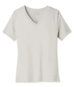Fashion Nayked Apparel Women'S Ridiculously Soft Relaxed Fit 100% Cotton V-Neck T-Shirt