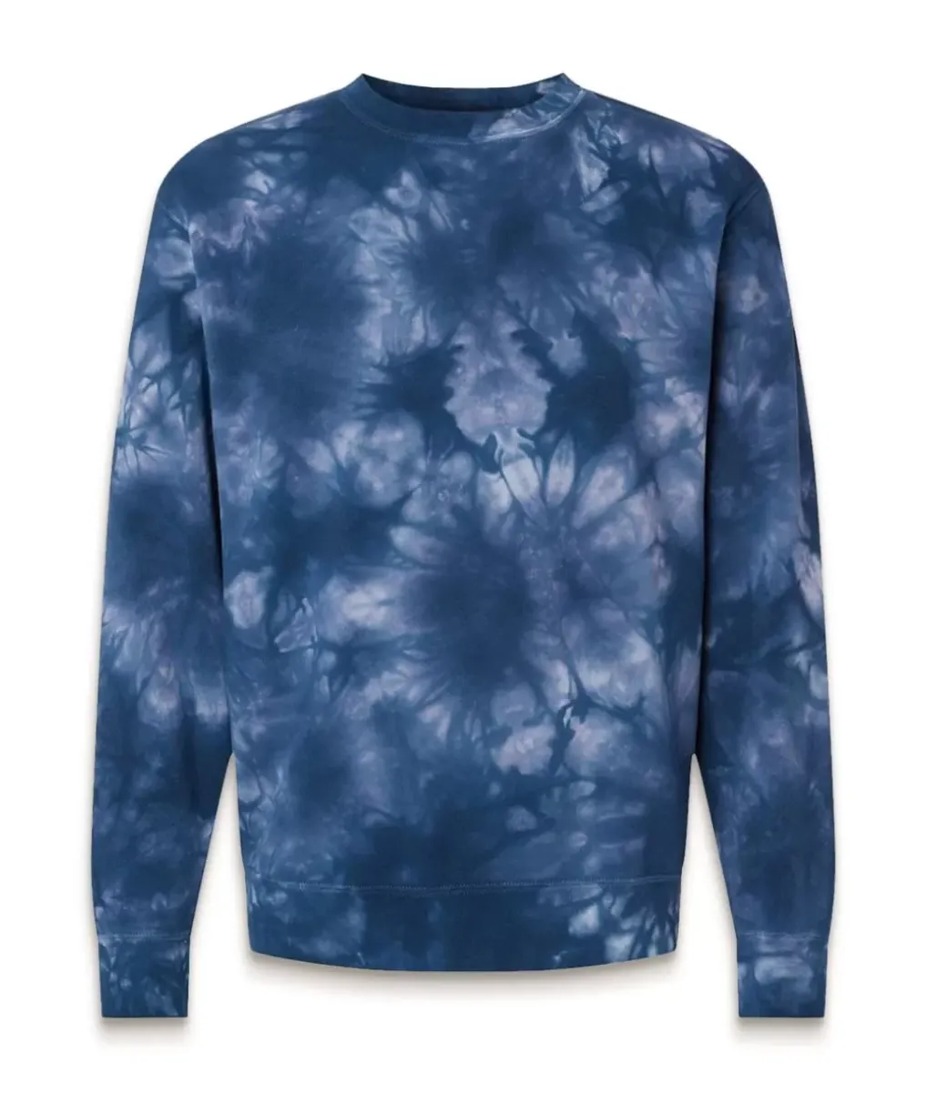 Clearance Nayked Apparel Women'S Ridiculously Soft Oversized Tie-Dyed Pullover Sweatshirt