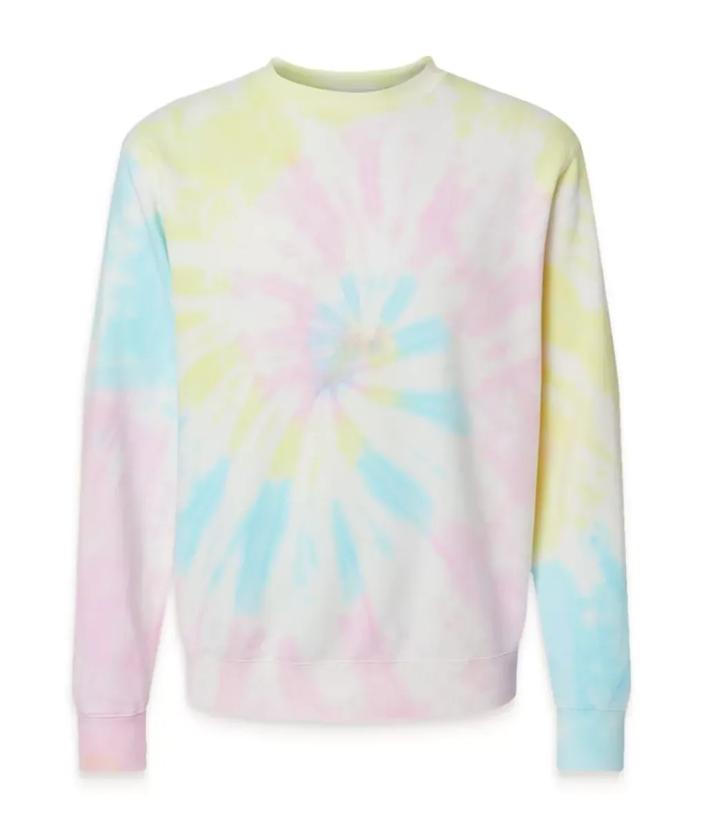 Clearance Nayked Apparel Women'S Ridiculously Soft Oversized Tie-Dyed Pullover Sweatshirt