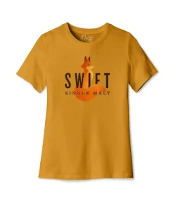 Discount Nayked Apparel Women'S Ridiculously Soft Relaxed Fit 100% Cotton Graphic T-Shirt | Swift Single Malt