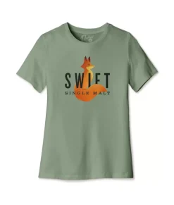 Discount Nayked Apparel Women'S Ridiculously Soft Relaxed Fit 100% Cotton Graphic T-Shirt | Swift Single Malt