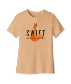 Discount Nayked Apparel Women'S Ridiculously Soft Relaxed Fit 100% Cotton Graphic T-Shirt | Swift Single Malt