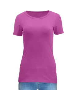 Sale Nayked Apparel Women'S Ridiculously Soft Midweight Crew Neck T-Shirt