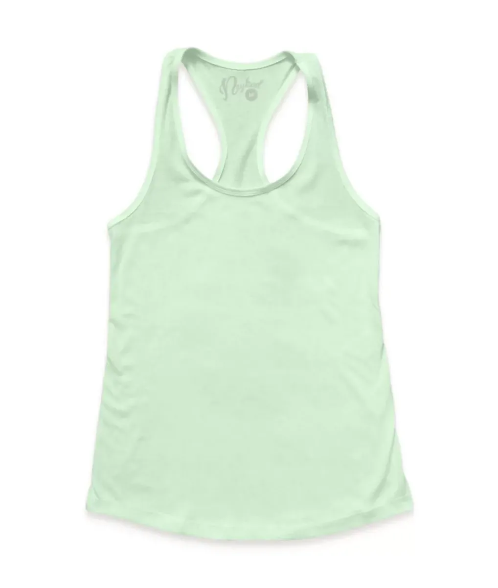 Best Nayked Apparel Women'S Soft Classic Racerback Tank Top