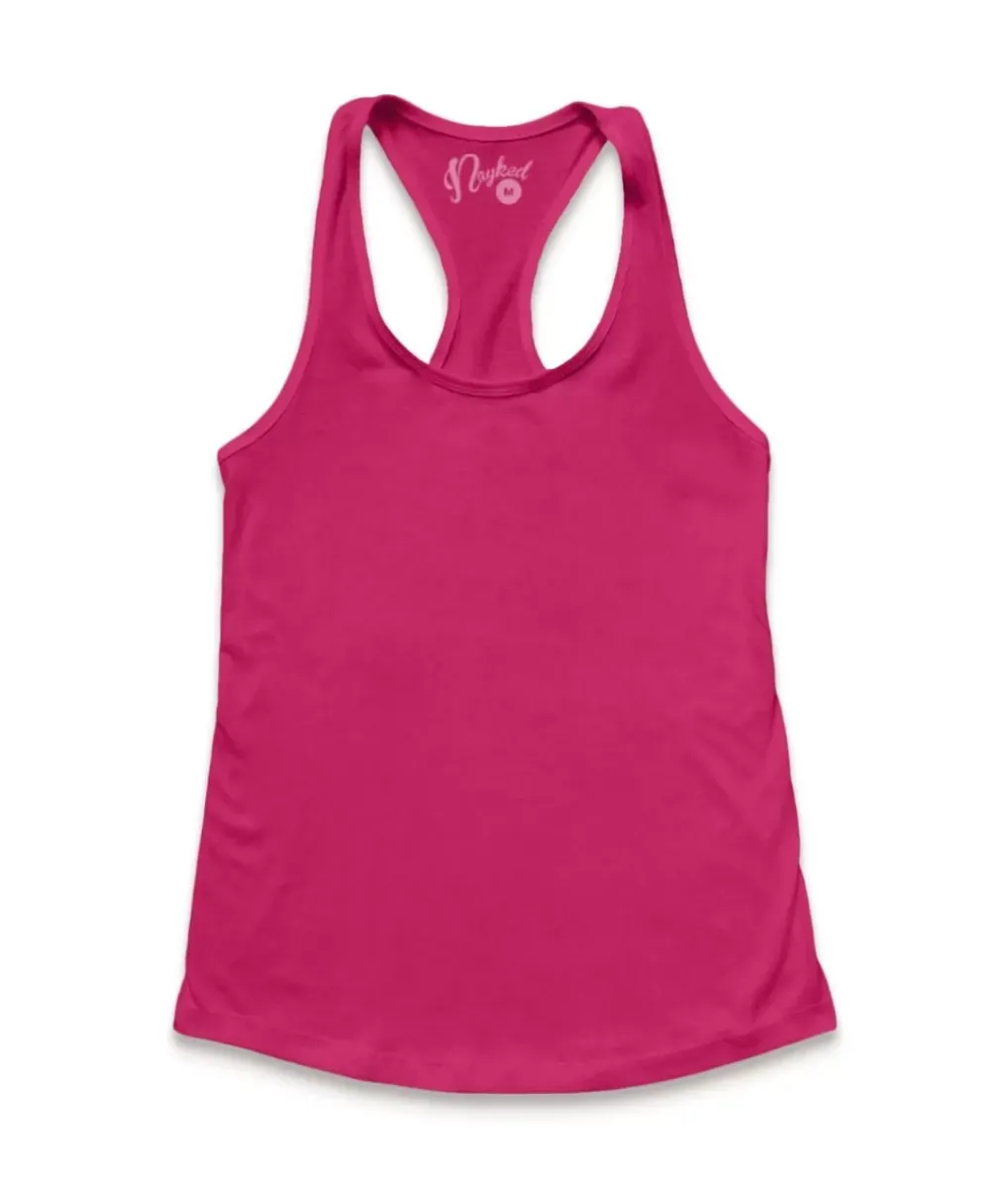 Best Nayked Apparel Women'S Soft Classic Racerback Tank Top