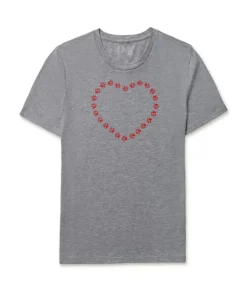 Clearance Nayked Apparel Women'S Soft Go-To Graphic T-Shirt | Trailing Paws Heart