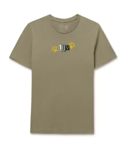 Fashion Nayked Apparel Women'S Soft Go-To Graphic Tee | Luv Paw Print