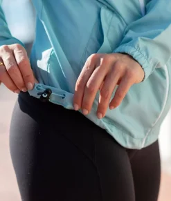 New Nayked Apparel Women'S Soft Lightweight Oversized Full-Zip Windbreaker Jacket