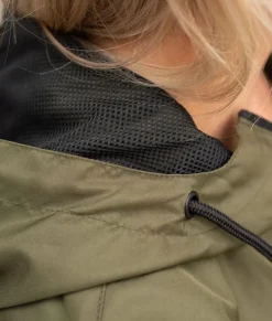 Sale Nayked Apparel Women'S Soft Lightweight Oversized Half-Zip Pullover Windbreaker Anorak