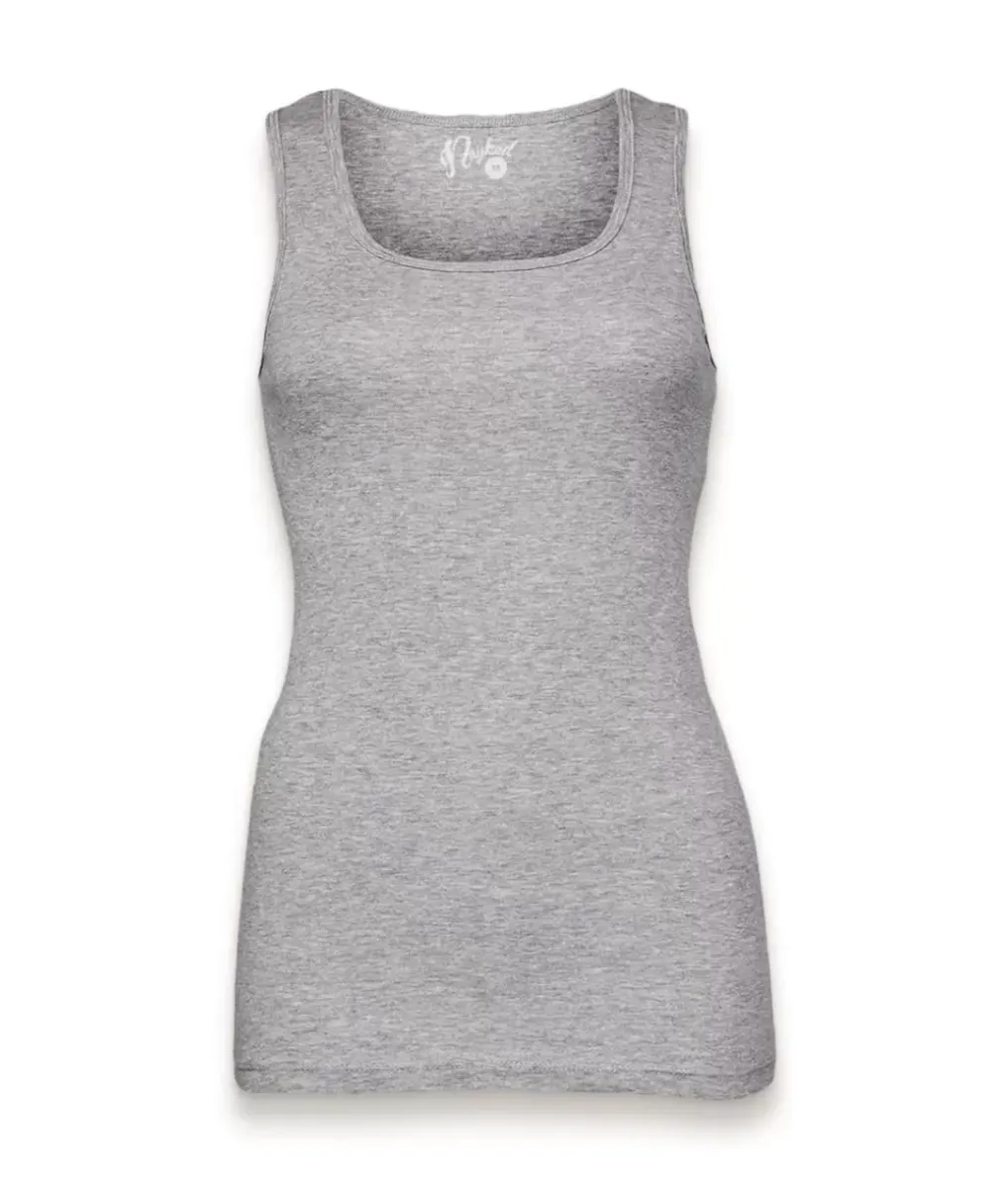 Online Nayked Apparel Women'S Soft Micro Ribbed Tank