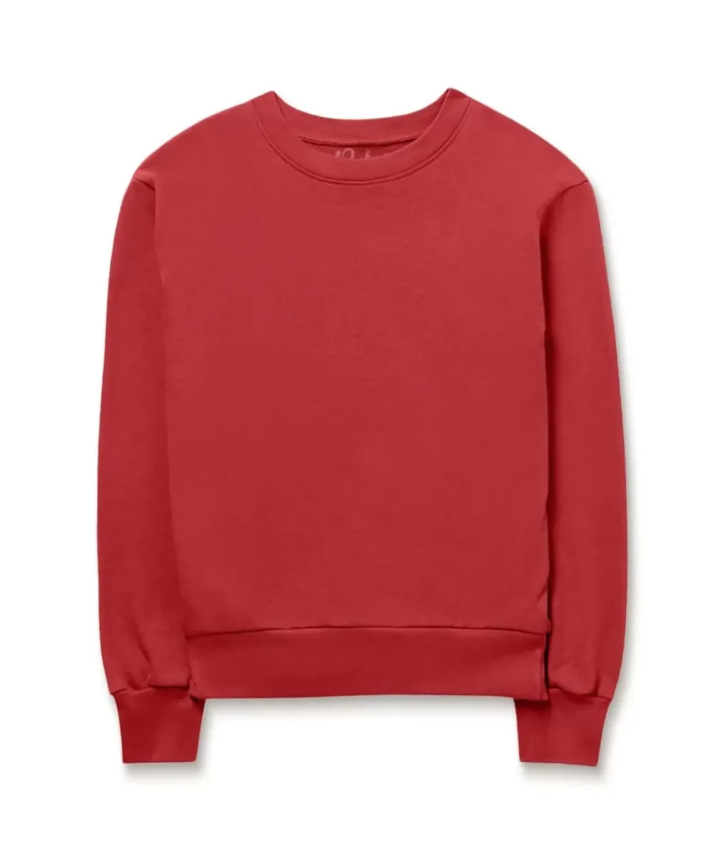 New Nayked Apparel Women'S Soft Recycled Washed Terry Pullover