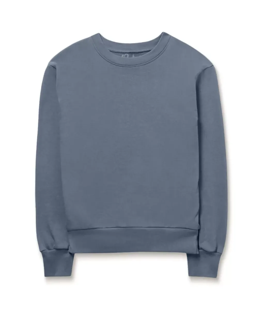 New Nayked Apparel Women'S Soft Recycled Washed Terry Pullover
