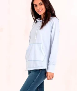 Hot Nayked Apparel Women'S Soft Tunic Fleece Hoodie