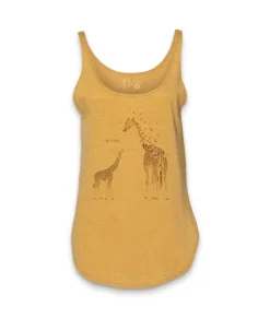 Sale Nayked Apparel Women'S Split Side Graphic Tank | Mama Giraffe