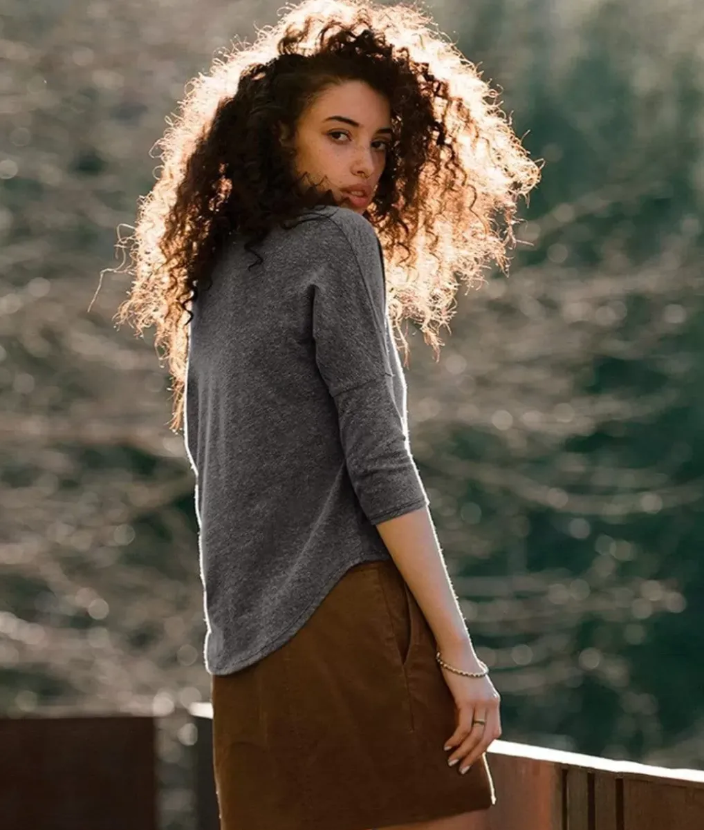 Outlet Nayked Apparel Women'S Vintage Dolman Scoop T-Shirt